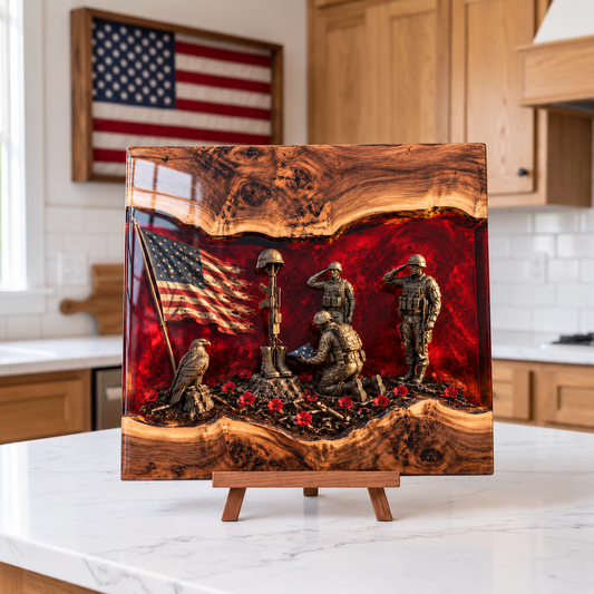 Handmade Veteran Cutting Boards